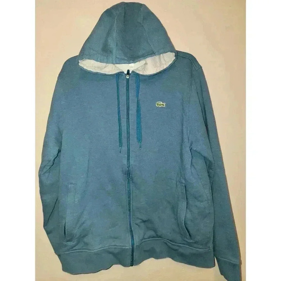 Lacoste Other - Lacoste Zip Hooded Sweatshirt